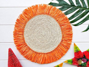 Open image in slideshow, Raffia Placemats
